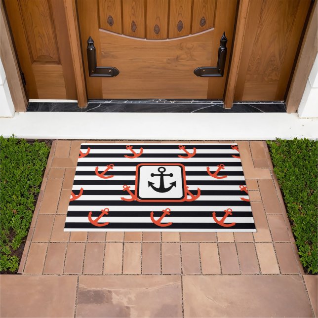 Paillasson Nautical Anchors Away   Doormat (De plein air)