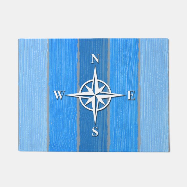 Paillasson Nautical themed design (Devant)