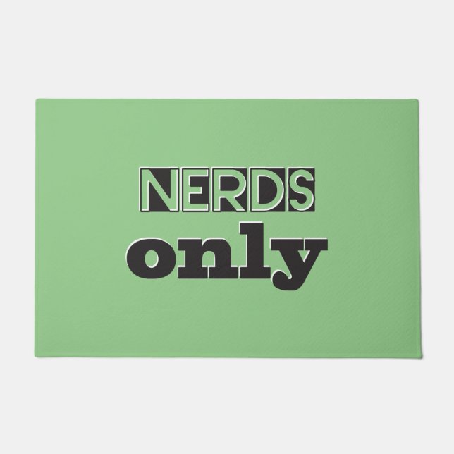 Paillasson Nerds uniquement (Devant)
