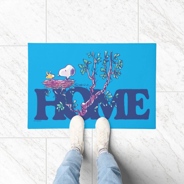 Paillasson Nid douillet Snoopy & Woodstock (Intérieur)