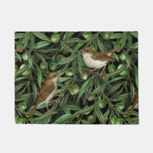 Paillasson Nightingales dans l'olivier 3