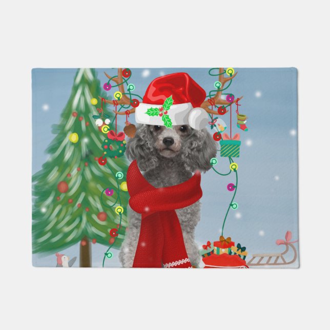 Paillasson Noël aux canicules (Devant)