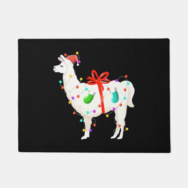 Paillasson Noël Llama (Devant)