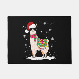 Paillasson Noël Llama - Noël Alpaca