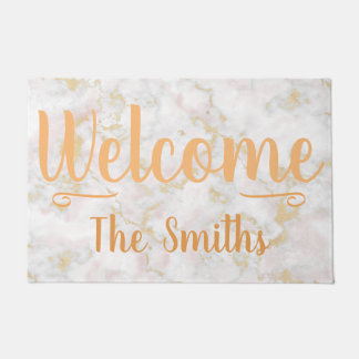 Paillasson Nom d'accueil Mat Kitchen Patio