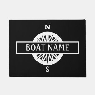 Paillasson Nom du bateau Compass Dock Mat