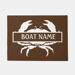 Paillasson Nom du bateau Crab Dock Mat