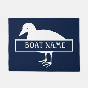 Paillasson Nom du bateau Oiseau Dock Mat
