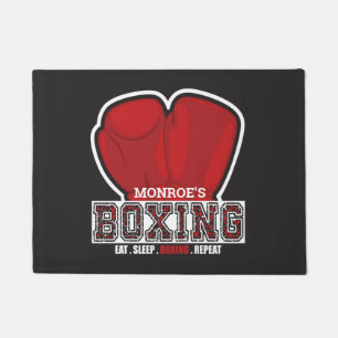 Paillasson NOM personnalisé Boxer Boxer Glove Prize