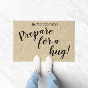 Paillasson Nom Personnalisé Rustique Préparez-Vous Pour Un Ac