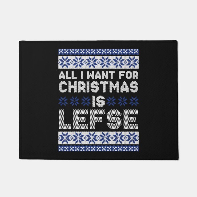 Paillasson Norvège Noël laid (Devant)