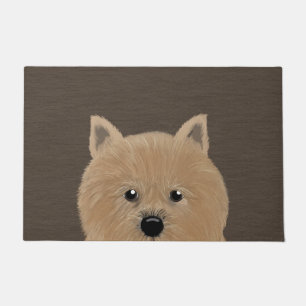 Paillasson Norwich Terrier Grand Porte