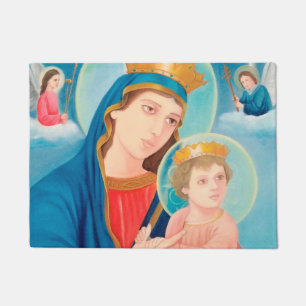Paillasson Notre-Dame de Perpétuel aide catholique