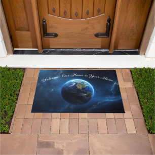 Paillasson Notre maison Sapphire dans l'espace