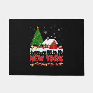 Paillasson Nouveau Pyjama Lumineux Sapin de Noël de l'État de