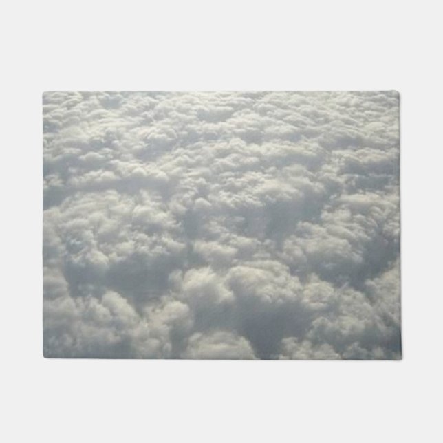 PAILLASSON NUAGES DE FLUFFE BLANC (Devant)