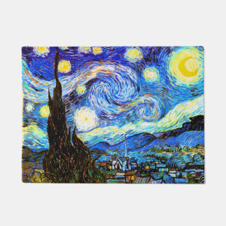 Paillasson Nuit étoilée (F612) Van Gogh Art