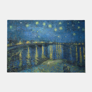 Paillasson Nuit étoilée sur le Rhône (par van Gogh)