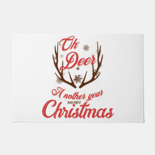 Paillasson Oh Deer une nouvelle année Noël