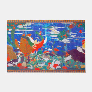 Paillasson Oiseaux, animaux et Plantes floraux (à gauche) Jak