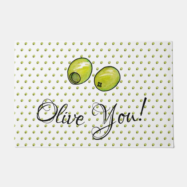 Paillasson Olive (Devant)