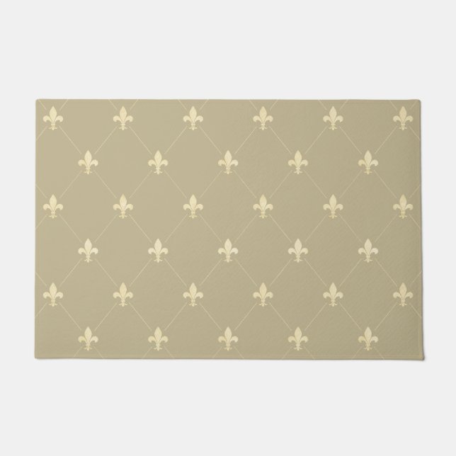 Paillasson Or Fleur de Lis Brown (Devant)