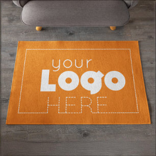 Paillasson Orange Business Welcome Mat Société Logo Doormat