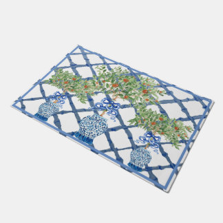 Paillasson Orange Tree Chinoiserie Ginger Jar Jars Topiary