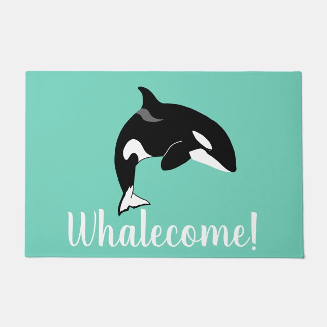 Paillasson Orca Killer Whale (Devant)