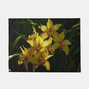 Paillasson Orchidées Jaunes Sunlit Floral