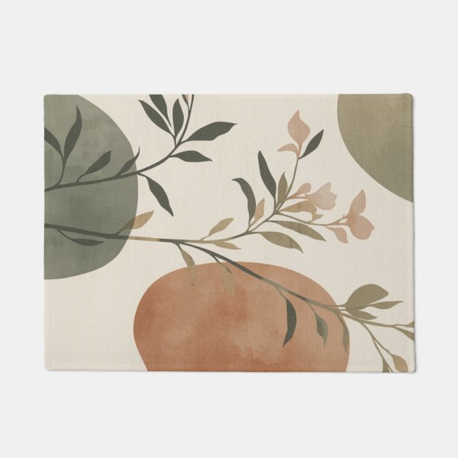 Paillasson Organic Branch and Abstract Nature Design (Devant)