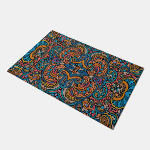Paillasson Oriental Watercolor Motif VI + vos idées