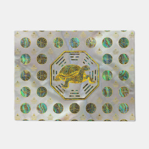 Paillasson Ormeau d'or Shell de Feng Shui de tortue/tortue