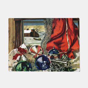 Paillasson Ornements de Noël
