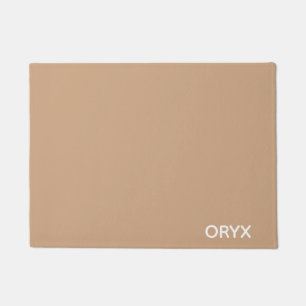 Paillasson Oryx brown beige color name