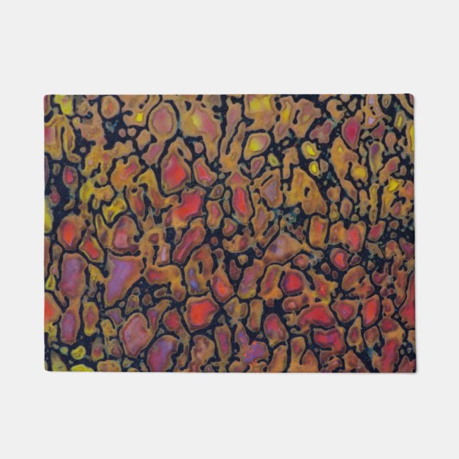 Paillasson Os de dinosaure à motifs (Devant)