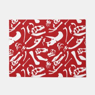Paillasson Os Dinosaures (Rouge)
