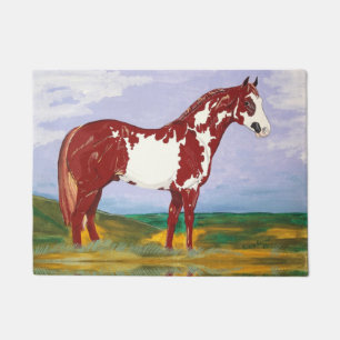 Paillasson Overo Paint Stallion