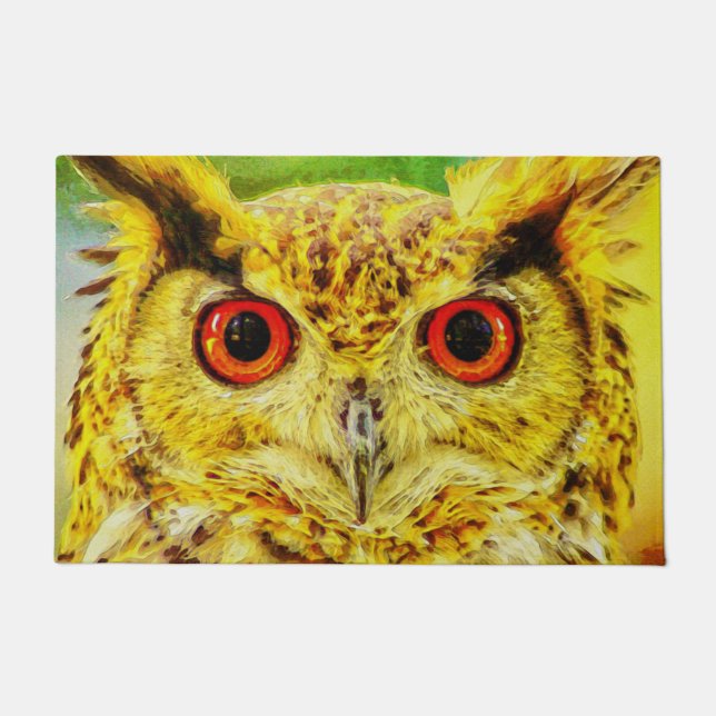 Paillasson Owl Art (Devant)