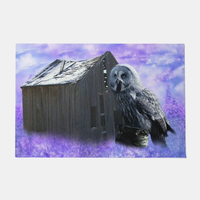 Paillasson Owl Barn Shed (Devant)