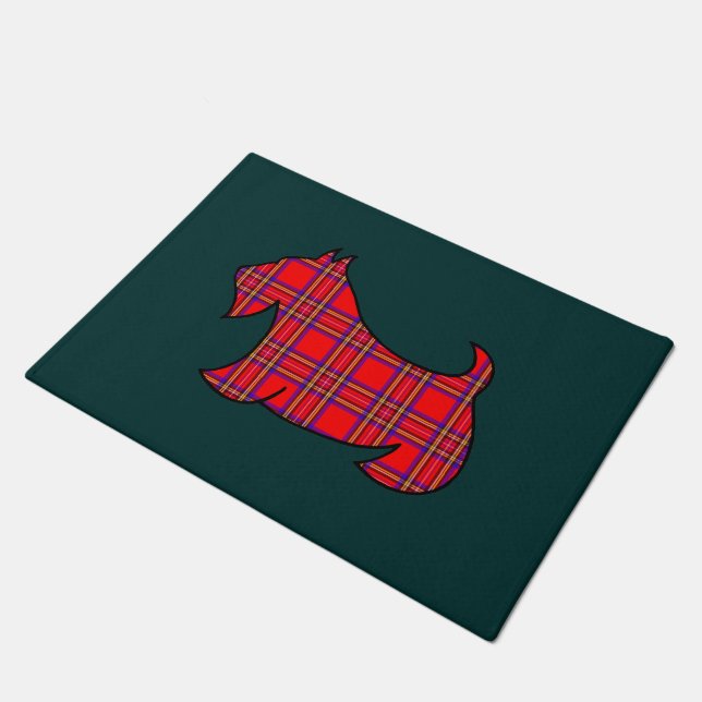Paillasson Paid Scottish Terrier Doormat (Incliné)