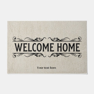 Paillasson Paillette Home de bienvenue