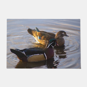 Paillasson Paire de bois de canards de porte Mat