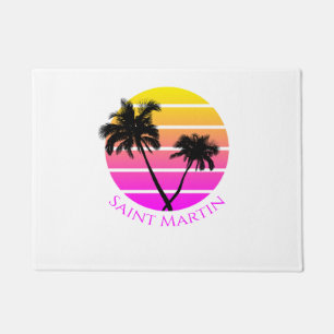 Paillasson Palmiers de Plage Saint Martin