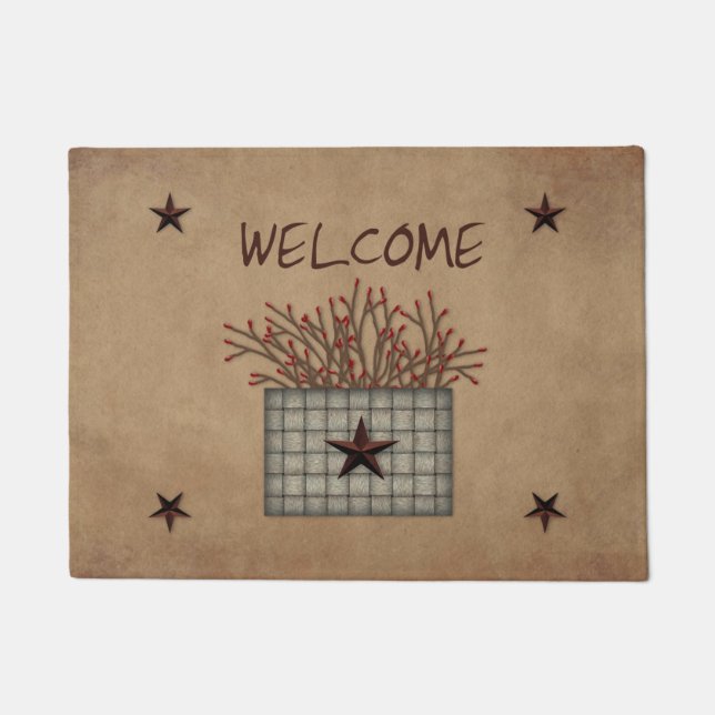 Paillasson Panier de pochette de porte Pip (Devant)