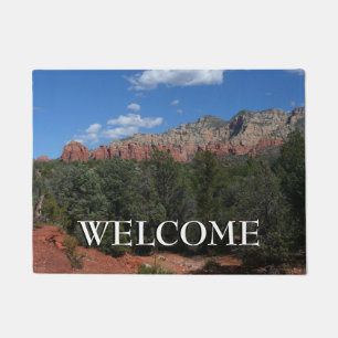 Paillasson Panorama de Red Rocks à Sedona Arizona