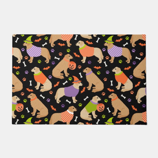 Paillasson Pantalon d'or de l'Halloween (Devant)