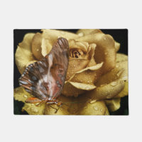 Papillon de chien Rose d'or