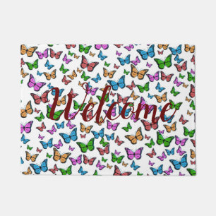 Paillasson Papillon papillon vintage Ancien art d'illustratio