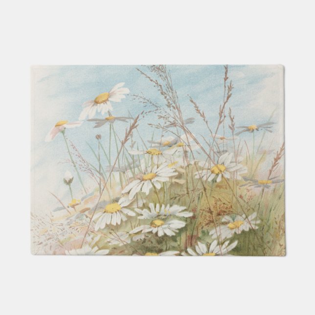 Paillasson "Pâques apporte le printemps naissant"  (Devant)